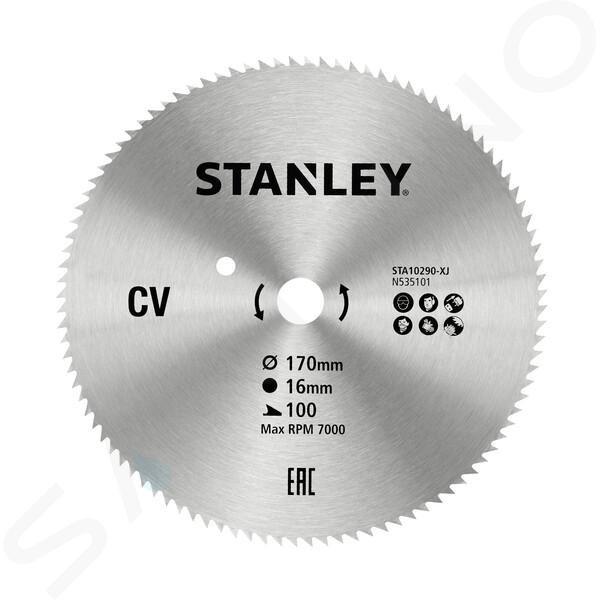 Stanley Accessoires - Zaagblad voor hout 170x16 mm, 100 tanden STA10290-XJ