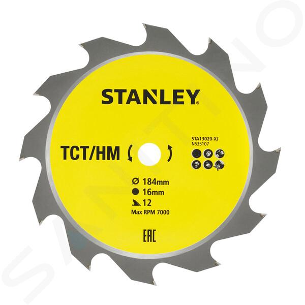 Stanley Accessoires - Zaagblad voor hout 184x16 mm, 12 tanden STA13020-XJ