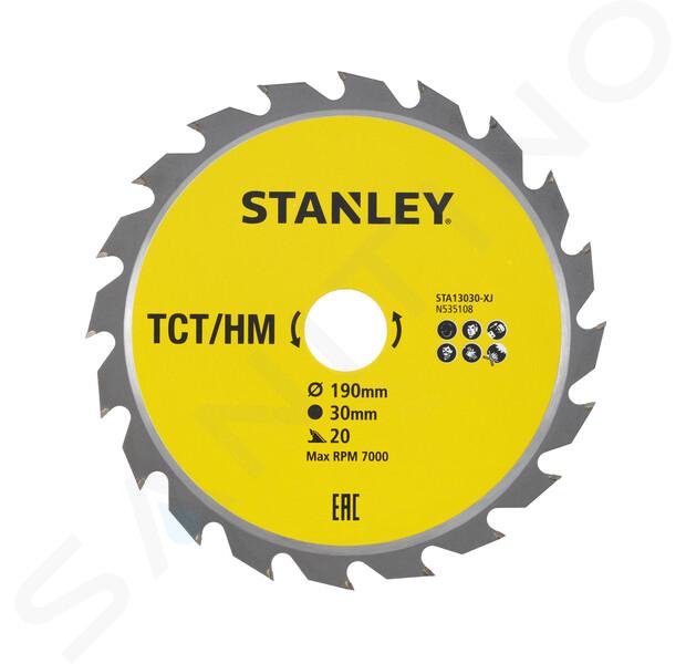 Stanley Accessoires - Zaagblad voor hout 190x30 mm, 20 tanden STA13030-XJ