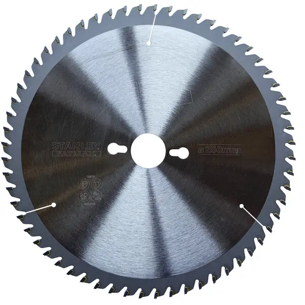Levně Stanley Příslušenství - Pilový kotouč na dřevo 250x30 mm, 60 zubů STA15610-XJ