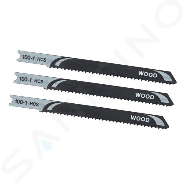 Stanley Accessoires - Set lames de scie à bois, longueur 92 mm, 3 pièces STA20023-XJ