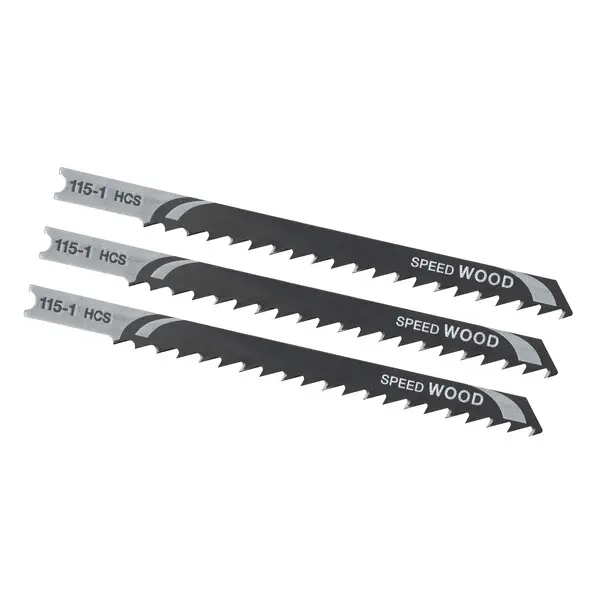 Stanley Accessoires - Set lames de scie à bois, longueur 100 mm, 3 pièces STA21033-XJ