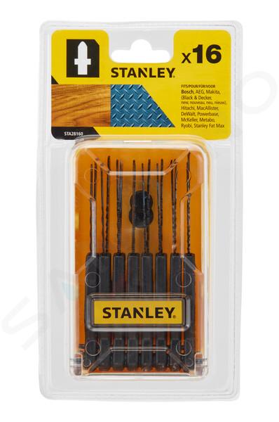 Stanley Zubehör - 16-teiliges HCS-HSS Sägeblatt-Set für Holz und Metall STA28160-XJ