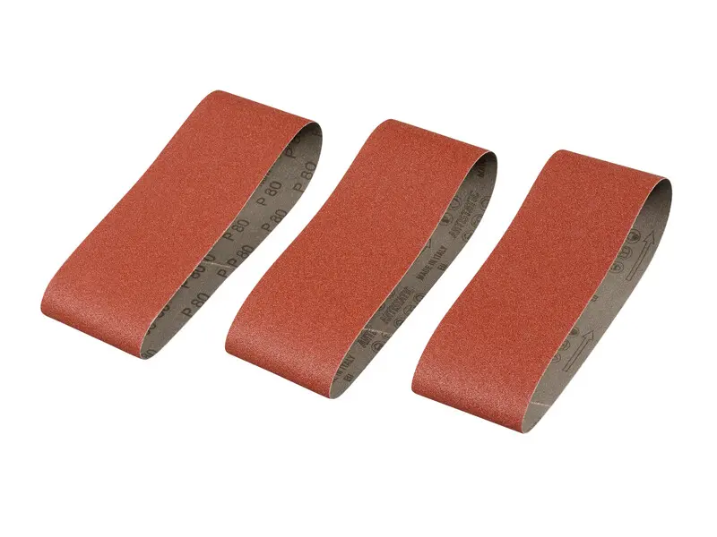 Stanley Accesorii - Bandă de șlefuit P80, 75x510 mm, 3 buc STA33161-XJ