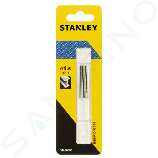 Stanley Accesorios - Juego de brocas para metal 1,5x40 mm, 3 uds. STA50005-QZ