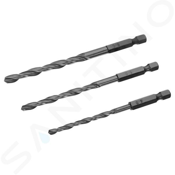 Stanley Accesorios - Juego de brocas para metal de 3 piezas STA50068-XJ
