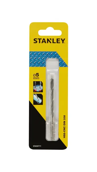 Levně Stanley - Vrták do kovu, 5x86 mm STA50711-QZ