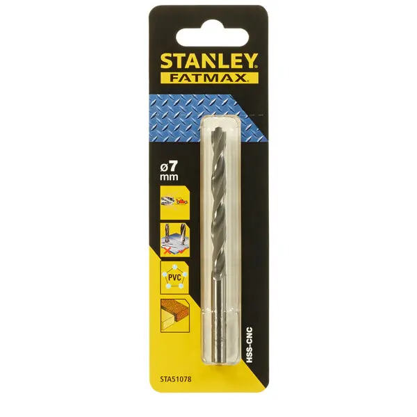 Levně Stanley - Vrták do kovu, 7x109 mm STA51078-QZ