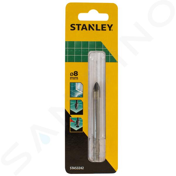 Stanley Accessori - Punta da trapano per piastrelle, mattonelle e vetro, diametro 8,0 mm STA53242-QZ