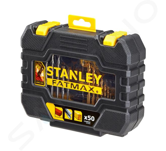 Stanley Accessoires - 50-delige borenset en schroefbits STA88542-XJ