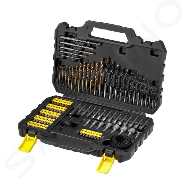 Stanley Accessoires - Set de 100 pièces comprenant forets, embouts de tournevis et douilles STA88548-XJ