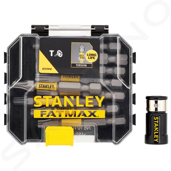 Stanley Accessoires - Set d'embouts à torsion Torx, 10 pièces, avec porte-embout STA88566-XJ