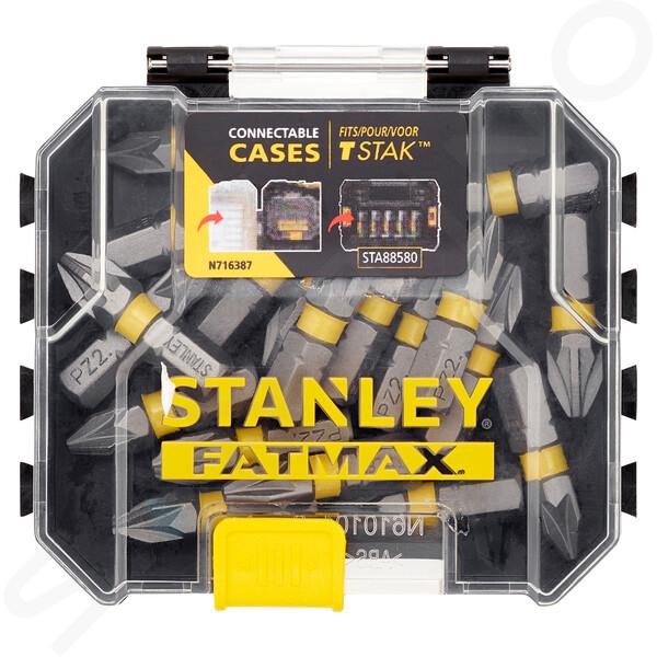 Stanley Zubehör - 20-teiliges PZ2-Bit-Set STA88568-XJ