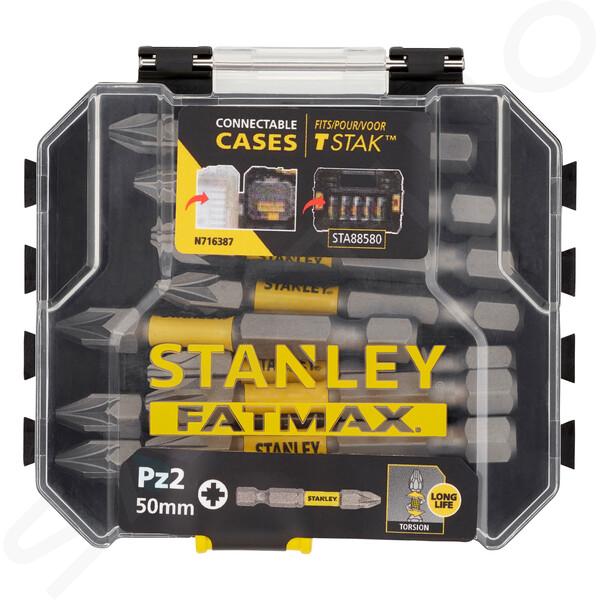 Stanley Accessoires - Set d'embouts PZ2, 10 pièces STA88572-XJ