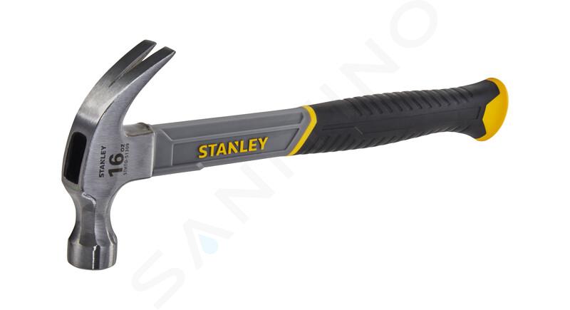 Stanley Herramientas - Martillo de fibra de vidrio 450 g, mordazas curvadas STHT0-51309