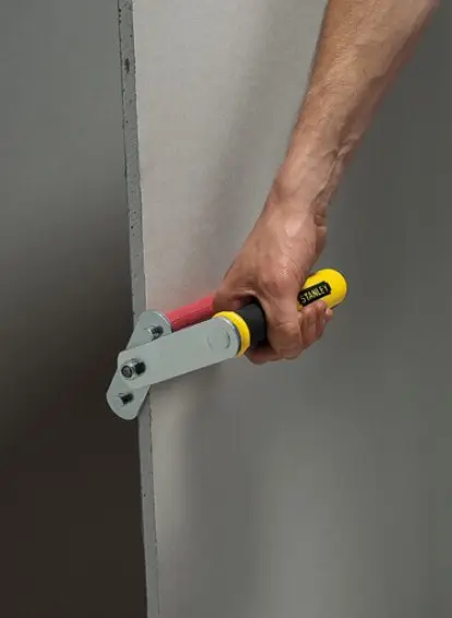 Stanley Plattenträger Mit Tragegriff – 2-Komponenten-Griff, Für 3 Gipskartonplatten, Paarweise (STHT1-05868)