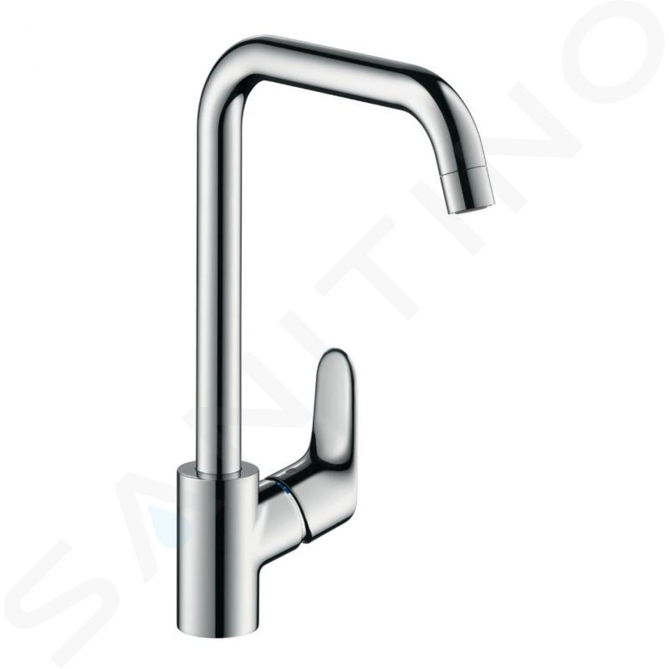 Hansgrohe Focus M41 - Miscelatore monocomando per lavello, cromato 31820000