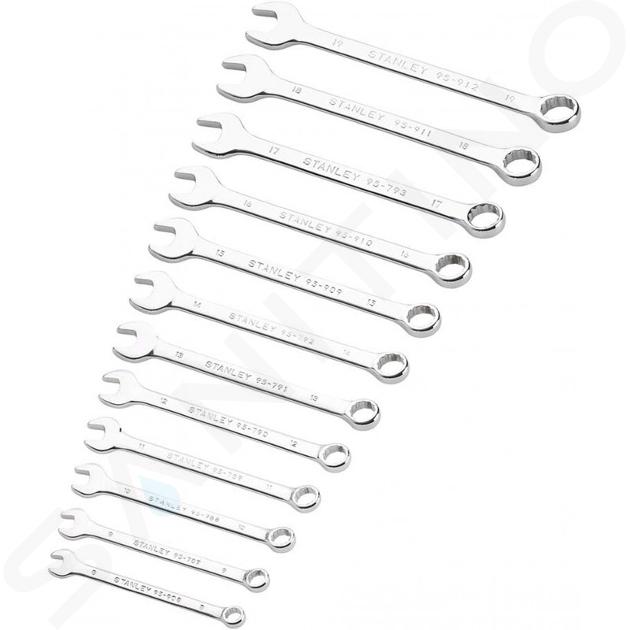 Stanley Outils - Set de 12 clés mixtes STMT82843-0