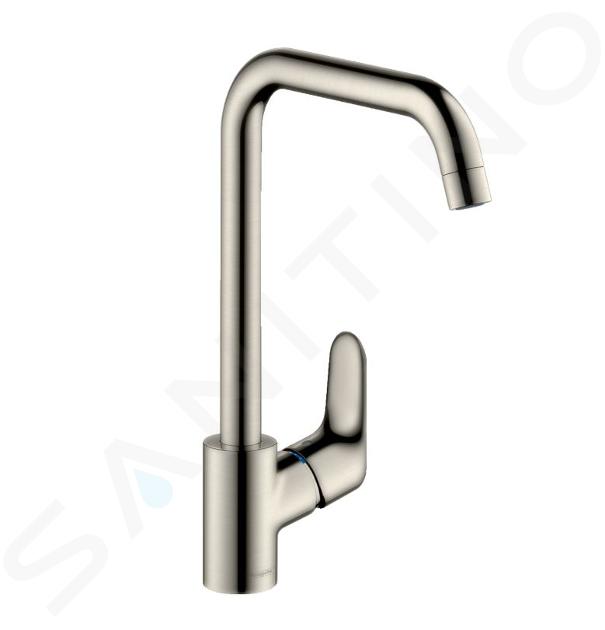 Hansgrohe Focus M41 - Baterie chiuvetă, aspect de inox 31820800