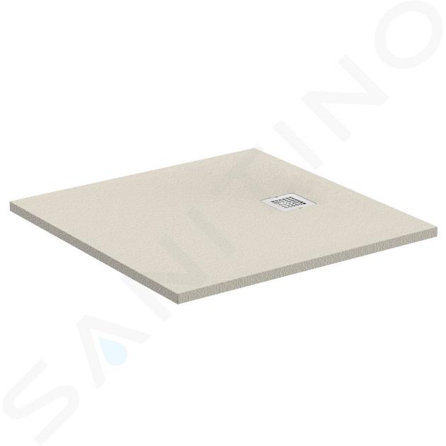 Ideal Standard Ultra Flat S - Plato de ducha 100x100 cm, arena K8216FT