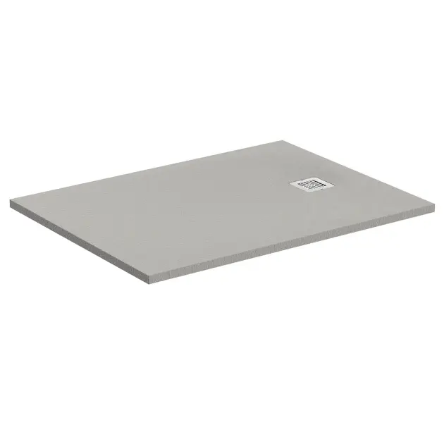 Levně Ideal Standard Ultra Flat S - Sprchová vanička 100x90 cm, betonově šedá K8220FS