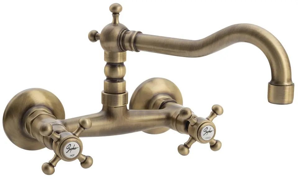 Levně Sapho Antea - Umyvadlová baterie, bronz 3366