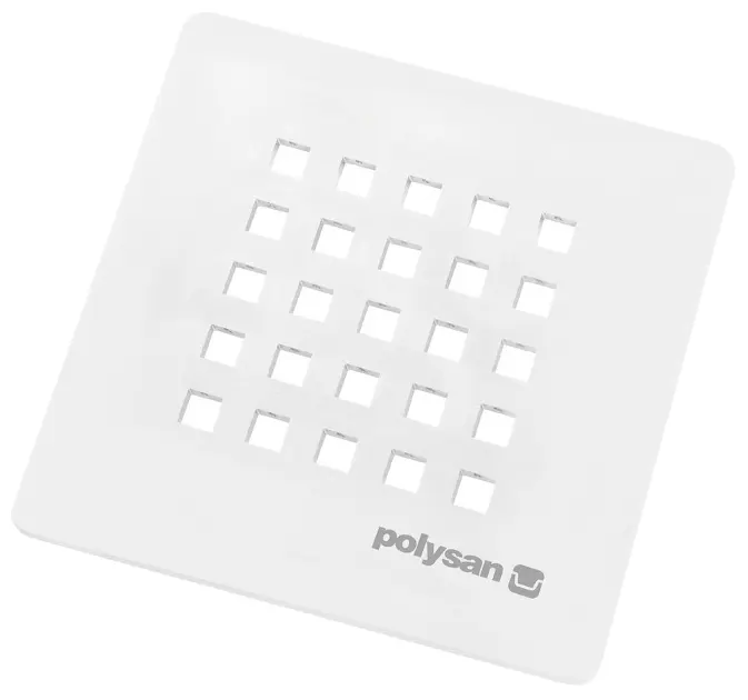 Levně Polysan - Krytka sifonu Treneca, bílá 85999.10