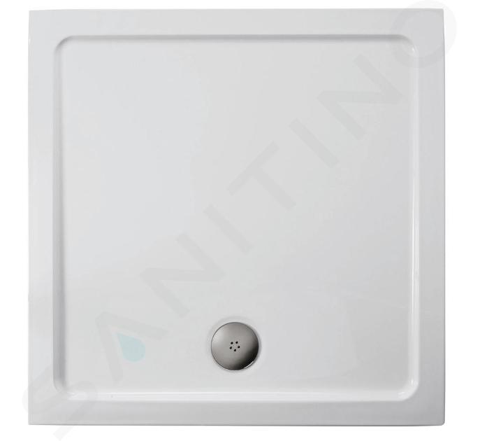 Ideal Standard Simplicity Stone - Receveur de douche 101x101 cm, blanc L504601