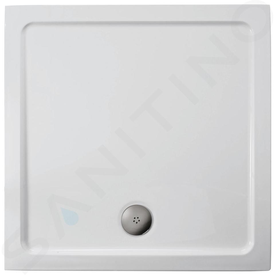 Ideal Standard Simplicity Stone - Sprchová vanička, 81x81 cm, biela L504401