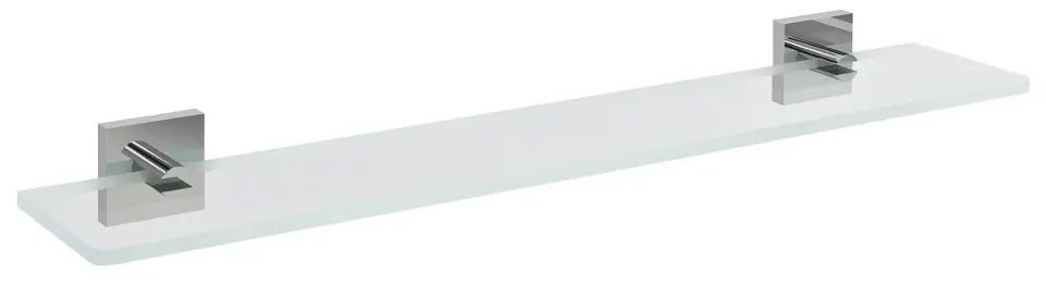 Sapho X-SQUARE - Planchet, lengte 70 mm, helder glas/chroom XQ009-16
