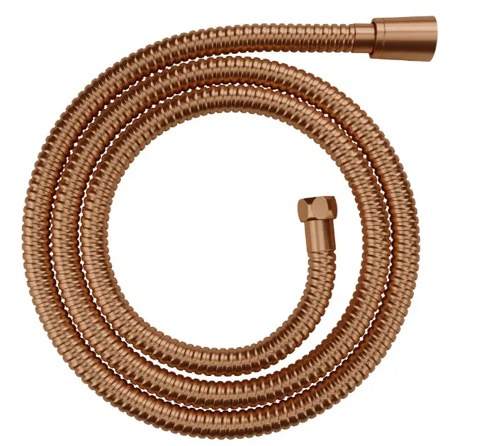 OMNIRES - Wąż prysznicowy, 150 cm, miedź szczotkowana 029CPB