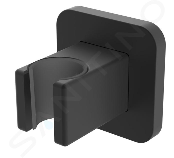 OMNIRES - Support de douche, noir mat 8815ABL