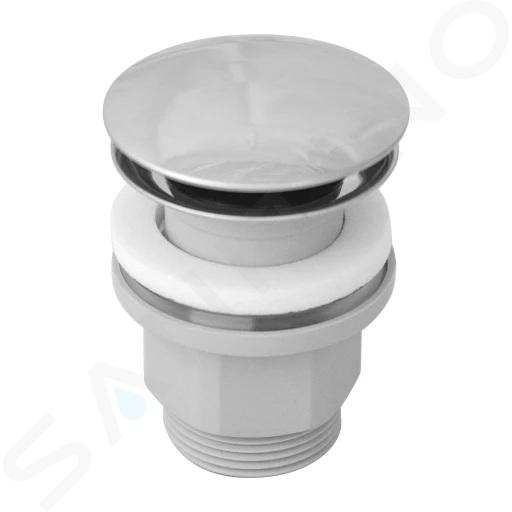 OMNIRES - Wastafel afvoerplug, ClickClack, chroom A64CR