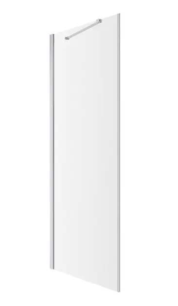 OMNIRES Manhattan - Paroi de douche 79 cm, chrome/verre transparent ADR80XCRTR