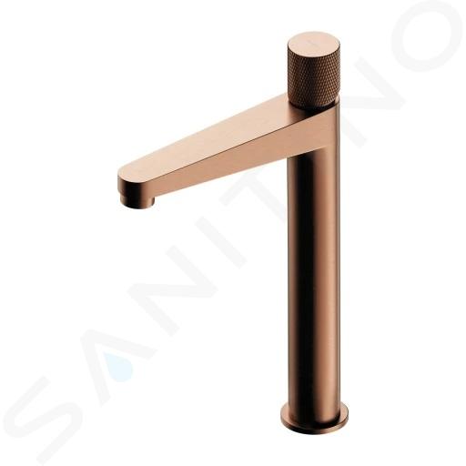 OMNIRES Contour - Waschtischarmatur, Kupfer gebürstet CT8012CPB
