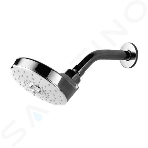 OMNIRES Douglas - Rociador de ducha, diámetro 13 cm, 2 chorros, cromo DOUGLAS-WCR