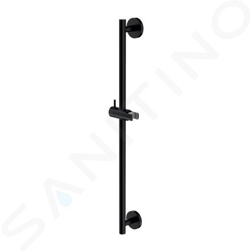 OMNIRES - Barra de ducha 66 cm, negro DR12BL