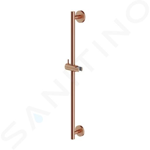 OMNIRES - Barra de ducha 66 cm, cobre cepillado DR12CPB