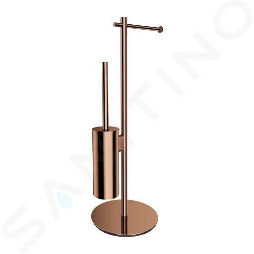 OMNIRES Modern Project - Držák toaletního papíru a WC štětky, měď MP60810CP