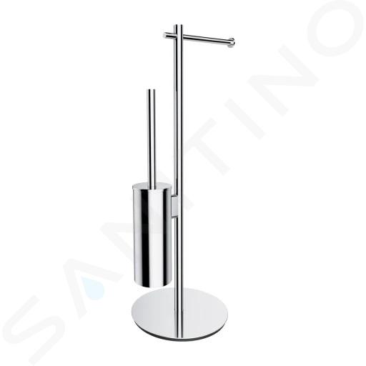 OMNIRES Modern Project - Porte papier-toilette et brosse WC, chrome MP60810CR
