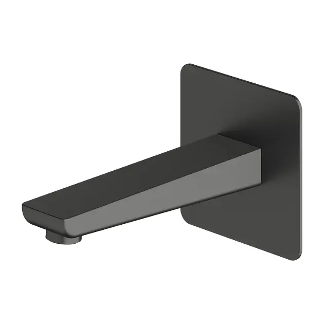 OMNIRES Parma - Bocca di erogazione per vasca da bagno, grafite WDPARMAGR