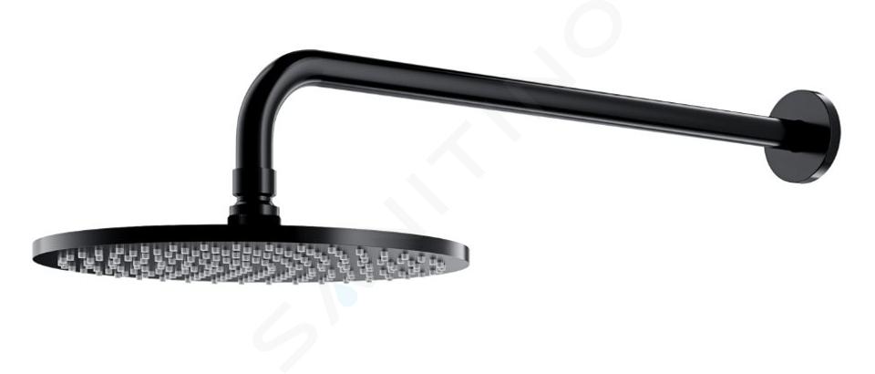 OMNIRES Slimline - Douche de tête, diamètre 25 mm, noir WGSET1BL