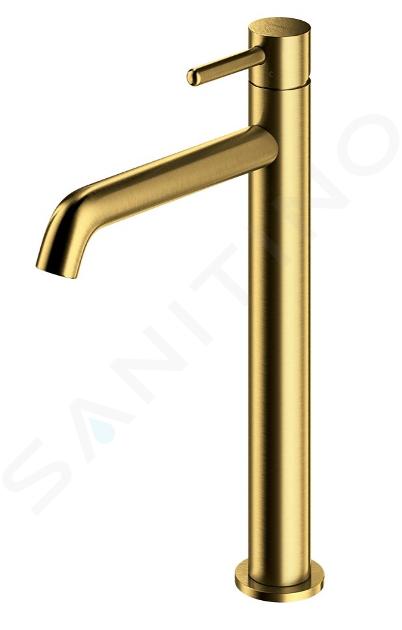 OMNIRES Y - Grifo de lavabo, oro cepillado Y1212GLB