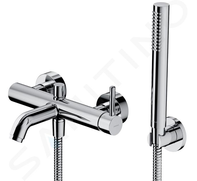 OMNIRES Y - Mitigeur de baignoire avec accessoires, chrome Y1231CR