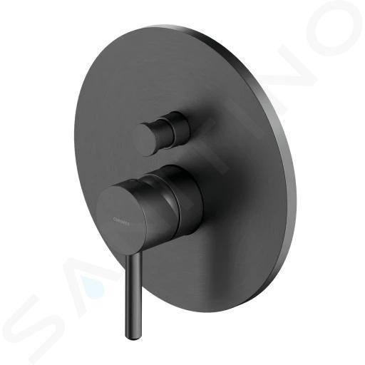 OMNIRES Y - Batéria pod omietku, na 2 spotrebiče, s telesom, kefovaný grafit Y1235GR