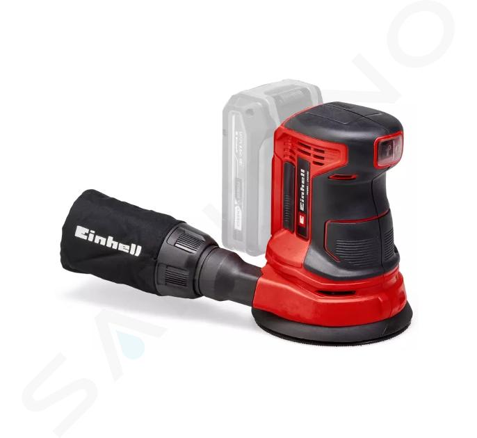 Einhell Utensili - Levigatrice orbitale a batteria 18V 125 mm, senza batteria e caricabatterie 4462010