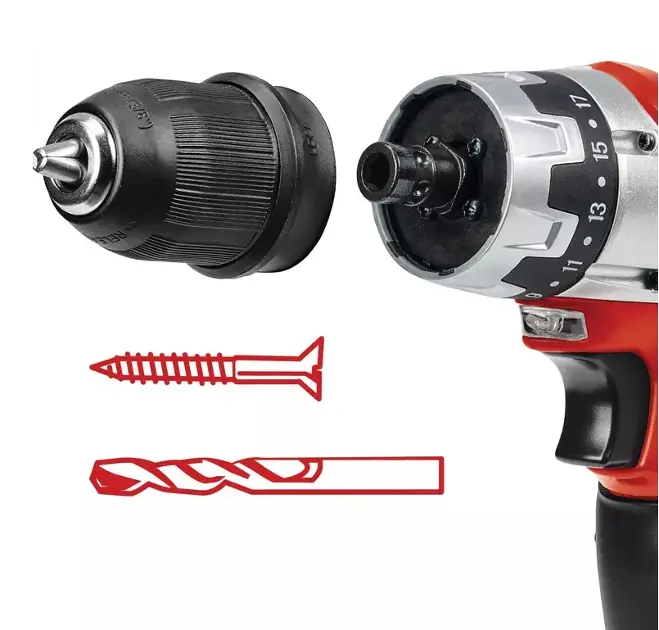 Einhell Outils Perceusevisseuse sans fil 12 V, 1 batterie 1,5 Ah, chargeur 4513206 Sanitino.fr