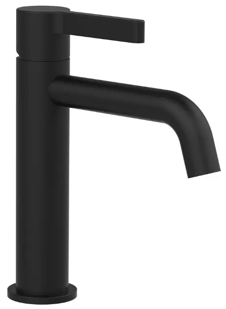 Sapho Iconic - Grifo de lavabo, negro mate AF002B