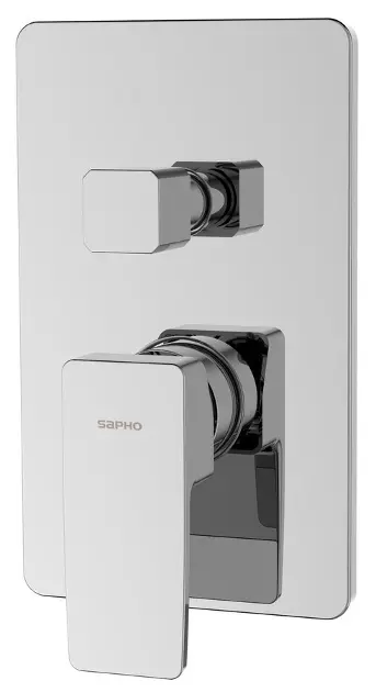 Sapho Tursi - Скрит кран за 2 уреда, с корпус, хром TI043
