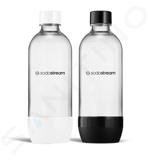 SodaStream Příslušenství - Láhev 1 l, 2 ks, bílá/černá 42007061